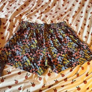 NWT 2X Lucy & Yak Bobbi Shorts floral print